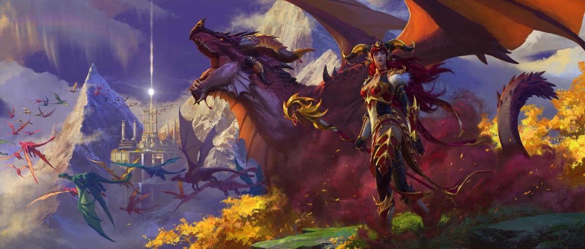 Анонсировано дополнение World of Warcraft: Dragonflight с новой расой и классом, которое перенесет нас на Драконьи острова.
