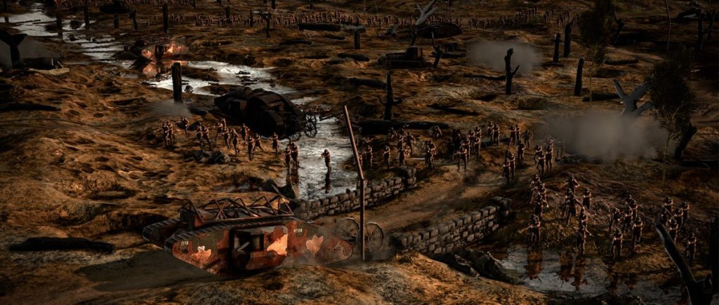 Стратегия The Great War: Western Front демонстрирует первый трейлер с геймплеем