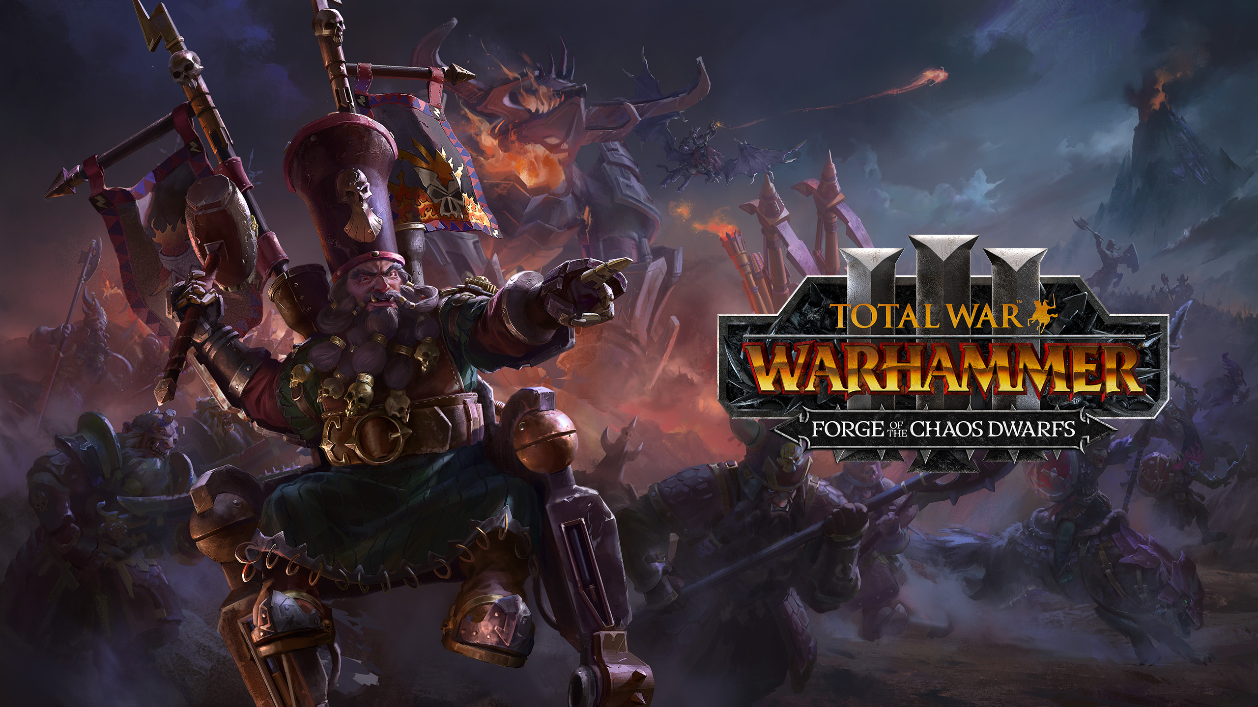 Total War: Warhammer III расширяет свою кампанию с Forge of the Chaos Dwarfs
