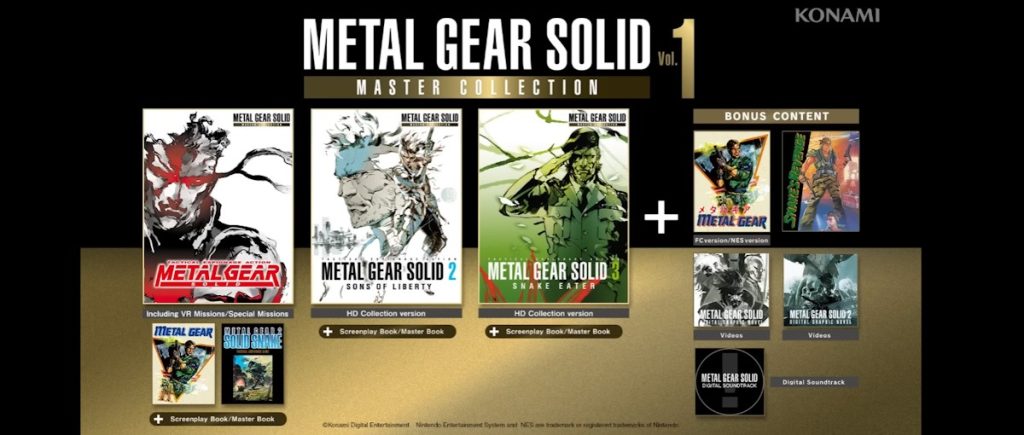 Metal Gear Solid: Master Collection Vol.1 поступит в продажу 24 октября